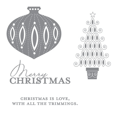 Stampin Up Canada Contempo Chrismtas Stamp Set